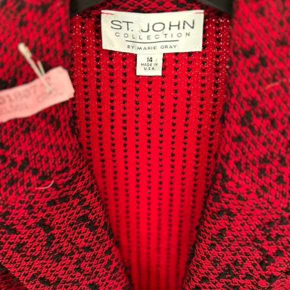 St. John collection jacket Sz 14 - Picture 2 of 3